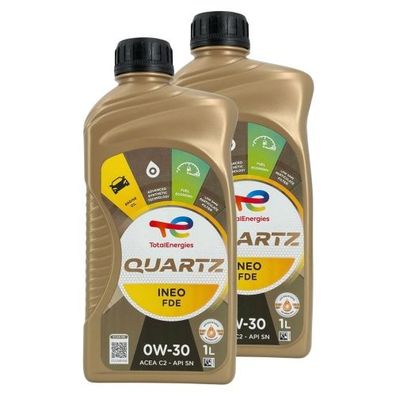 Total Quartz Ineo FDE 0W-30 2x1 Liter