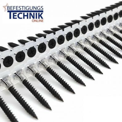 3,5x35mm Schnellbauschrauben Feingewinde Magazinschrauben Gipskartonschrauben gegurte