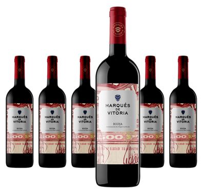 6 x Marques de Vitoria Tinto Joven – 2024