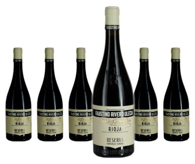 6 x Faustino Rivero Ulecia Reserva – 2019