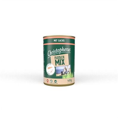 Christopherus Fleischmix mit Lachs 12 x 400g
