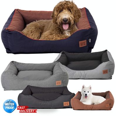 GoldenDog Hundebett - robust, komfortabel, mit abnehmbarem Bezug, in 6 Größen