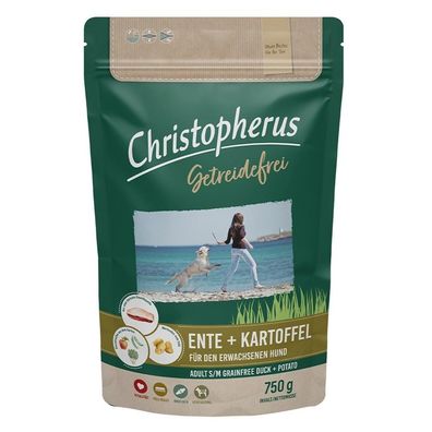 Christopherus Getreidefrei Ente & Kartoffel 2 x 750g
