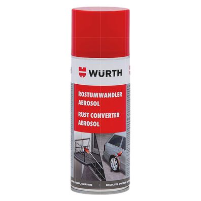 WUERTH Rostumwandler-spray 0.4 L Rostkonverter Rostsanierung Rostschutzgrund