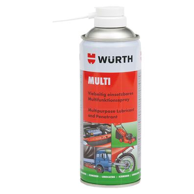 WUERTH Wartungsoel MULTI 0.4 LTR Hellgelb Transparent Gleitspray Schmiermittel