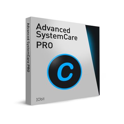 IOBit Advanced SystemCare 19 Pro inkl. KI PC-Optimierer, 3 PC 1 Jahr Download DE