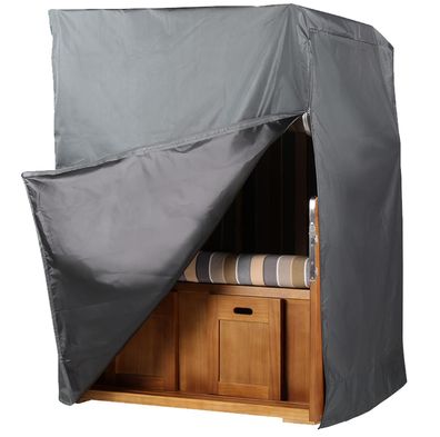 Strandkorb Schutzhülle - bene living - 128 cm - Prestige Protect Größe L - dunkelg