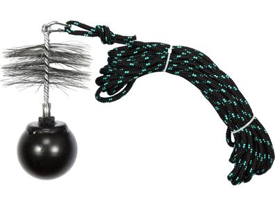 Kaminbesen, Schornsteinbesen SET, 10m, 125mm, 1,3kg