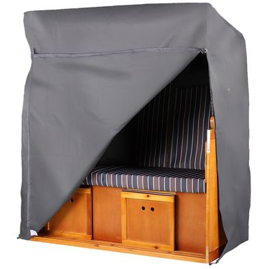 Strandkorb Schutzhülle - bene living - 145 cm - Prestige Protect Größe XL - dunkel