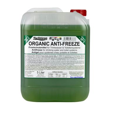 Yachticon Frostschutzmittel Organic ab 5 Ltr Gebinde für Trinkwasser & Toiletten