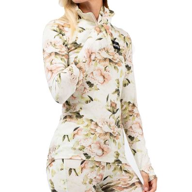 EIVY Women Funktionslongsleeve Icecold Merino Wool Gaiter bloom