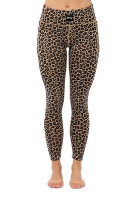 EIVY Women Funktionshose Pocket Merino Wool leopard