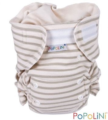 Popolini Ultrafit Höschenwindel Interlock Soft Sand-Natur Stoffwindel inkl. Einlag