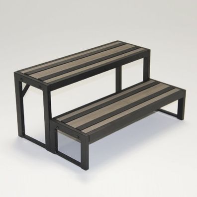 Bullfrog Spas Whirlpool Treppe Select Timber 2-stufige Whirlpooltreppe