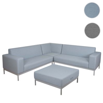 Alu-Garten-Garnitur HWC-C47, Sofa, Outdoor Stoff/Textil