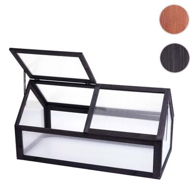 Frühbeet HWC-J45, Gewächshaus Treibhaus Pflanzbeet, FSC® zertifiziert Holz