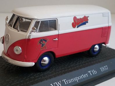 VW T1b Transporter Kasten °Saroti Schokolade° 1:43 Atlas Modellauto