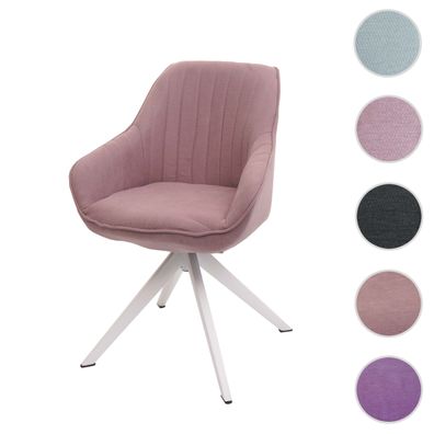 Esszimmerstuhl HWC-K27, Küchenstuhl Stuhl mit Armlehne, drehbar