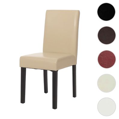 Esszimmerstuhl Littau, Küchenstuhl Stuhl, Leder