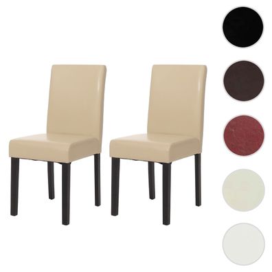 2er-Set Esszimmerstuhl Stuhl Küchenstuhl Litta