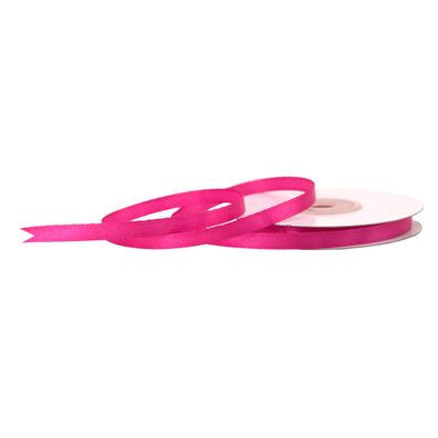 Satinband 6mm x 25m Rolle Fuchsia
