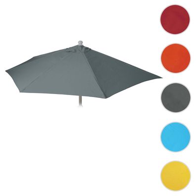 Ersatz-Bezug für Sonnenschirm halbrund Parla, Sonnenschirmbezug, 270cm Stoff