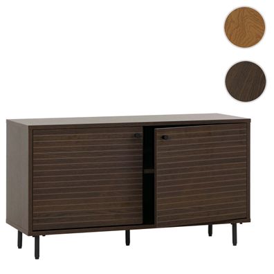 Garderobenkommode HWC-N78, Kommode Schrank, skandinavischer Stil Metall Holz Melamin