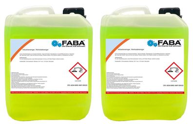 2 x 5 L Industriereiniger Grundreiniger Intensivreiniger Konzentrat