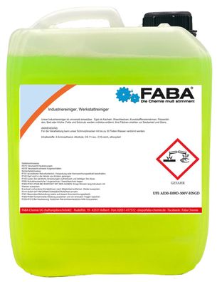 5 L Industriereiniger Intensivreiniger Grundreiniger Konzentrat