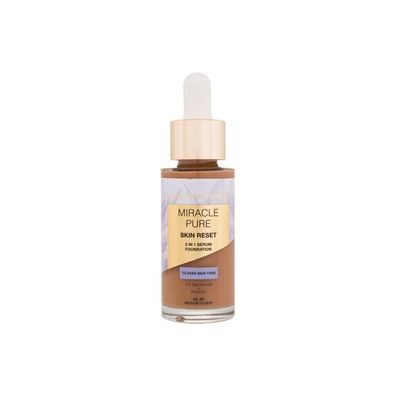 Max Factor Miracle Pure Haut Reset 2in1 Serum Foundation 85-90 Mittel bis tief