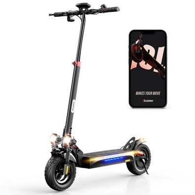 iScooter iX4 Gelände Elektroroller 800W, Höchstgeschwindigke 45km/h, Smart App