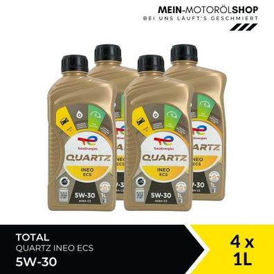 Total Quartz Ineo ECS 5W-30 4x1 Liter