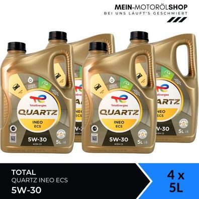 Total Quartz Ineo ECS 5W-30 4x5 Liter