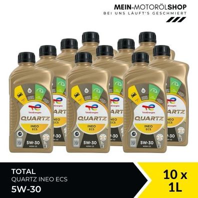 Total Quartz Ineo ECS 5W-30 10x1 Liter