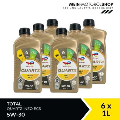 Total Quartz Ineo ECS 5W-30 6x1 Liter