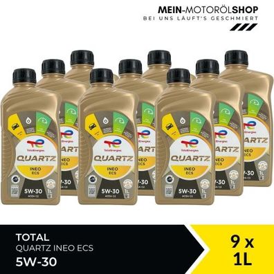 Total Quartz Ineo ECS 5W-30 9x1 Liter