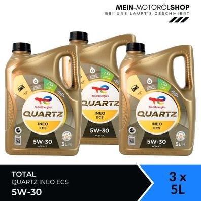 Total Quartz Ineo ECS 5W-30 3x5 Liter