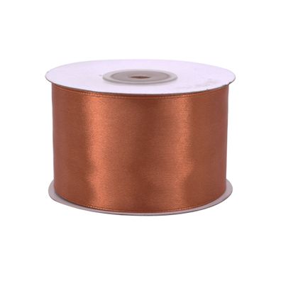 Satinband 50mm x 25m Rolle Kupfer