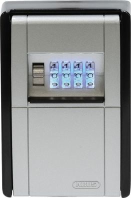 ABUS Schloss 787 LED KeyGarage™ 83856 Schwarz-Silber