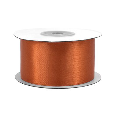 Satinband 38mm x 25m Rolle Kupfer