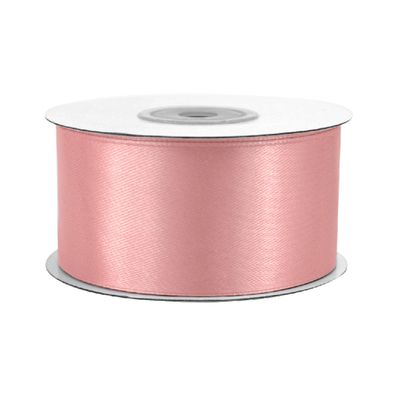 Satinband 38mm x 25m Rolle Lachs