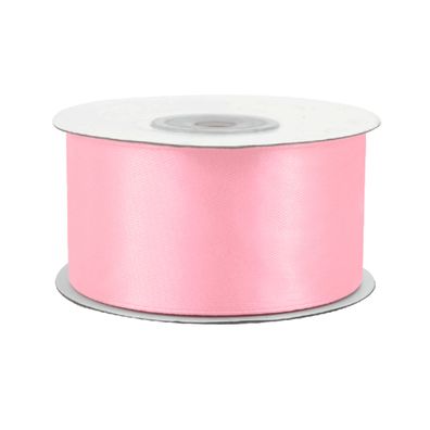 Satinband 38mm x 25m Rolle Hellrosa