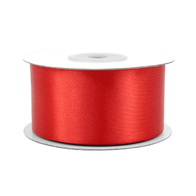 Satinband 38mm x 25m Rolle Rot
