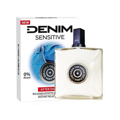 Denim Sensitive Aftershave Balsam zur sofortigen Linderung 100 ml