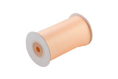 Satinband 100mm x 10m Rolle Apricot