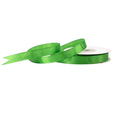 Satinband 12mm x 25m Rolle Grün
