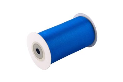 Satinband 100mm x 10m Rolle Blau