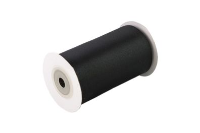 Satinband 100mm x 10m Rolle Schwarz