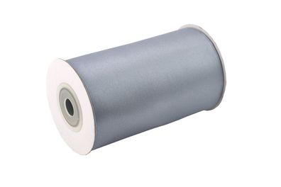 Satinband 100mm x 10m Rolle Dunkelgrau