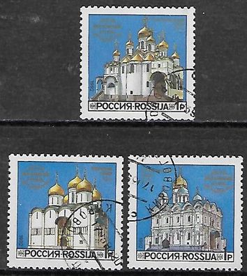 Russland gestempelt Michel Nummer 263-265